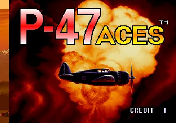 P-47 Aces screen shot title